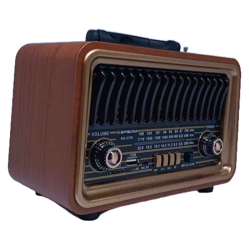  - Caixa de Som - unidade    Cod. KA-3178 Rdio retro porttil 