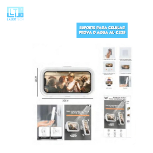  - Suporte - unidade    Cod. AL-C328 Suporte para celular universal 360