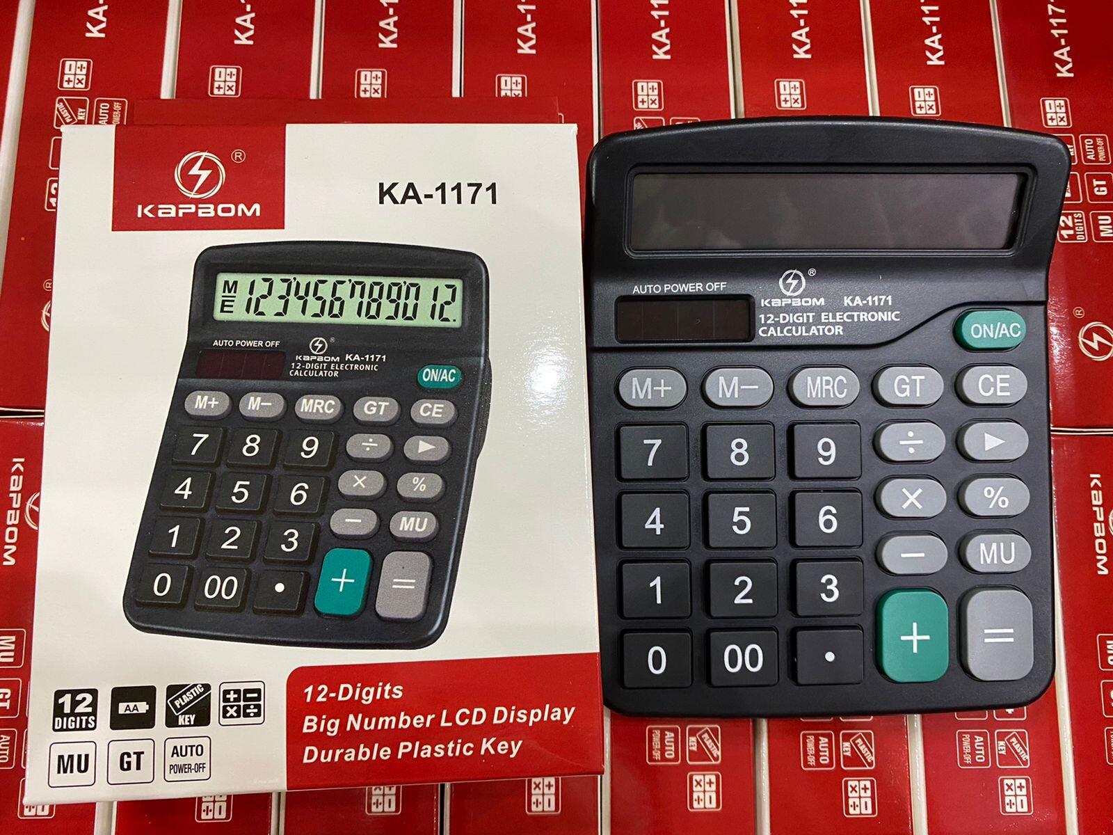   - Calculadora - Kapbom - unidade    Cod. KA-1171 Calculadora 12 digitos 