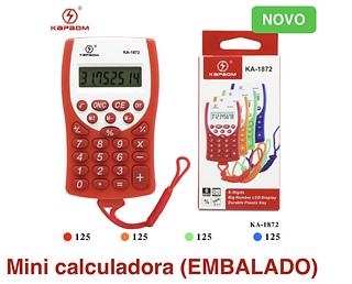  - Calculadora - Kapbom - unidade    Cod. KA-1872 Mini calculadora de 8 digitos 1872