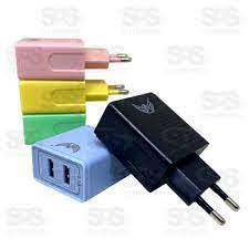  - Carregadores    Cod. FONTE DUAS ENTRADAS USB CARREGADOR AL-8207