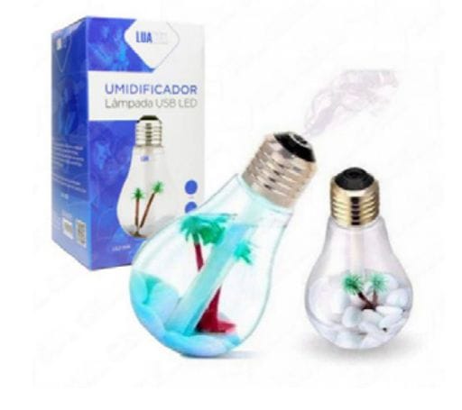  - Umidificador    Cod. UMIDIFICADOR LAMPADA 400 ML LKJ-109
