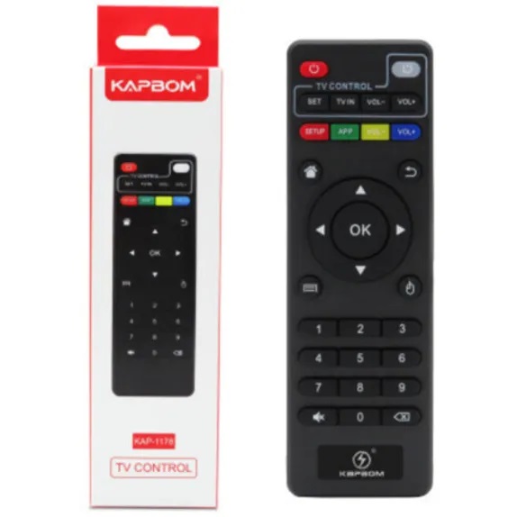  - Controle TV - unidade    Cod. controle tv box kap-1178