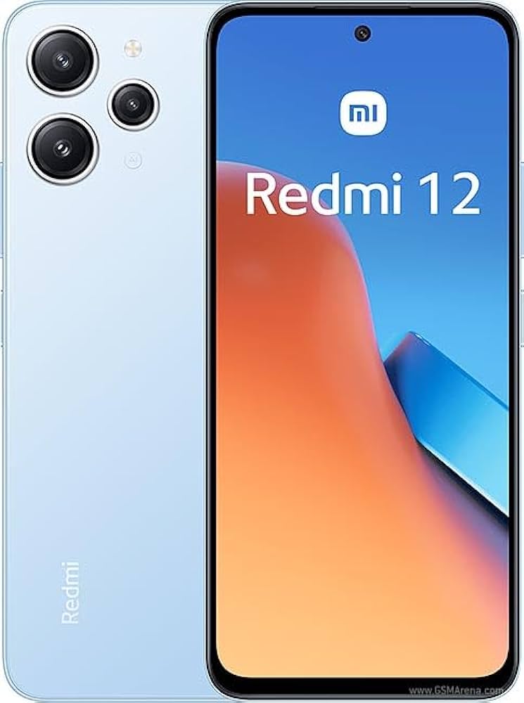  - Celulares - unidade    Cod. REDMI 12 SKY BLUE 8GB RAM/ 256GB ROM