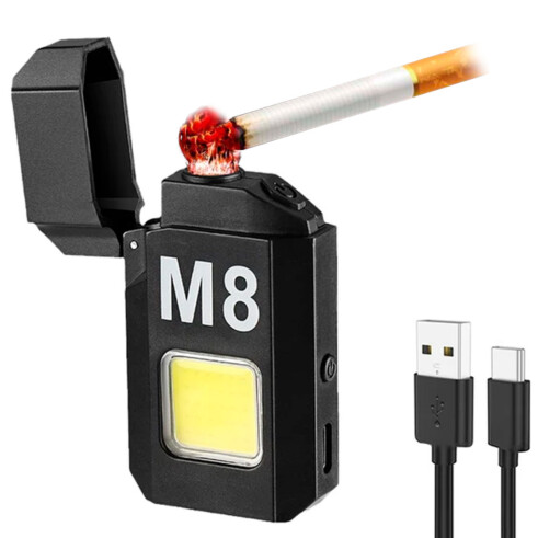  - Acessrios de led    Cod. Isqueiro de Plasma Usb e Luz LED KA-L6553