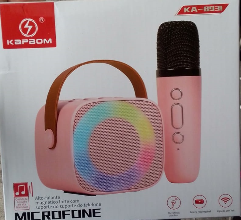  - Caixa de Som - unidade    Cod. ALTO FALANTE COM MICROFONE KA-8931