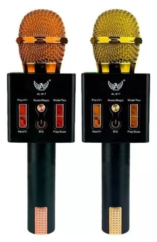  - Microfone - unidade    Cod. Microfone Bluetooth Karaok Altomex AL-917