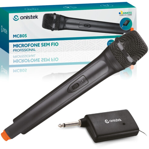  - Microfone - unidade    Cod. Microfone sem fio ON-MC805