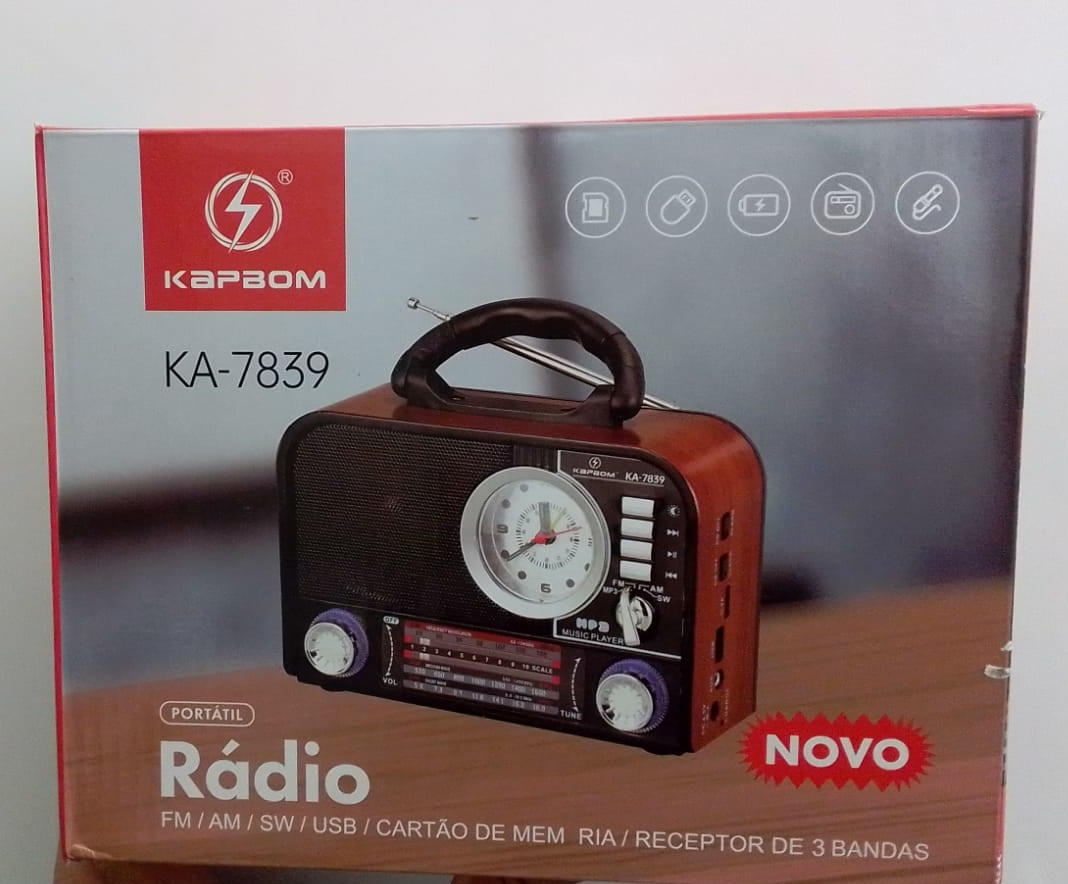  - Caixa de Som - unidade    Cod. RADIO KA-7839