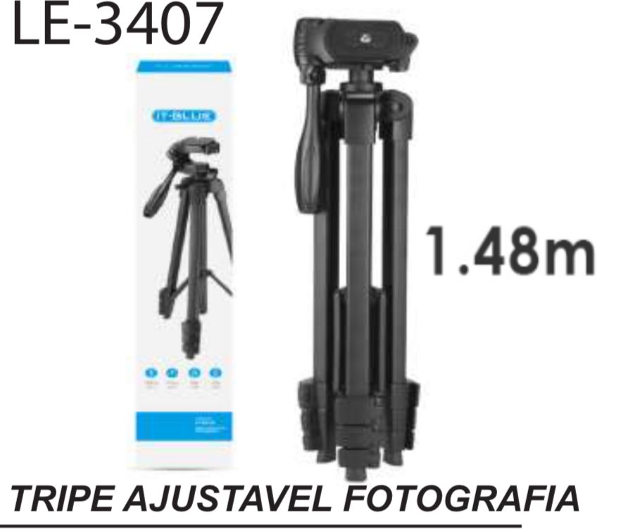  - Trips - unidade    Cod. TRIPE PARA CELULAR E CAMERA LE-3407