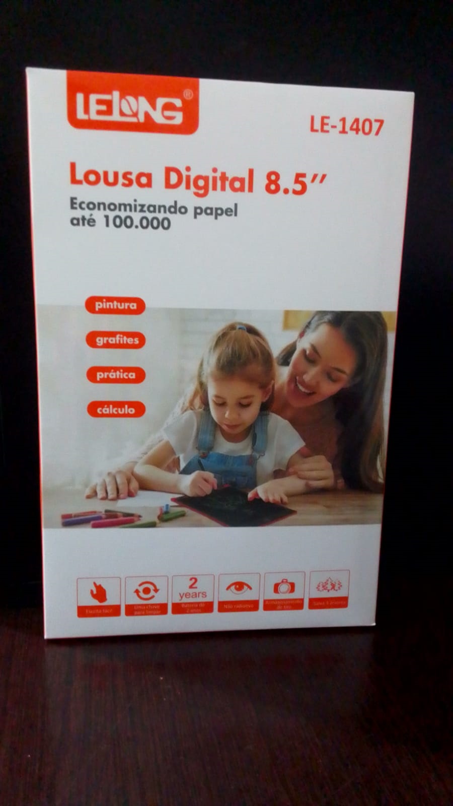 - Brinquedo - unidade    Cod. LOUSA MAGICA 8.5 POLEGADAS LE-1407