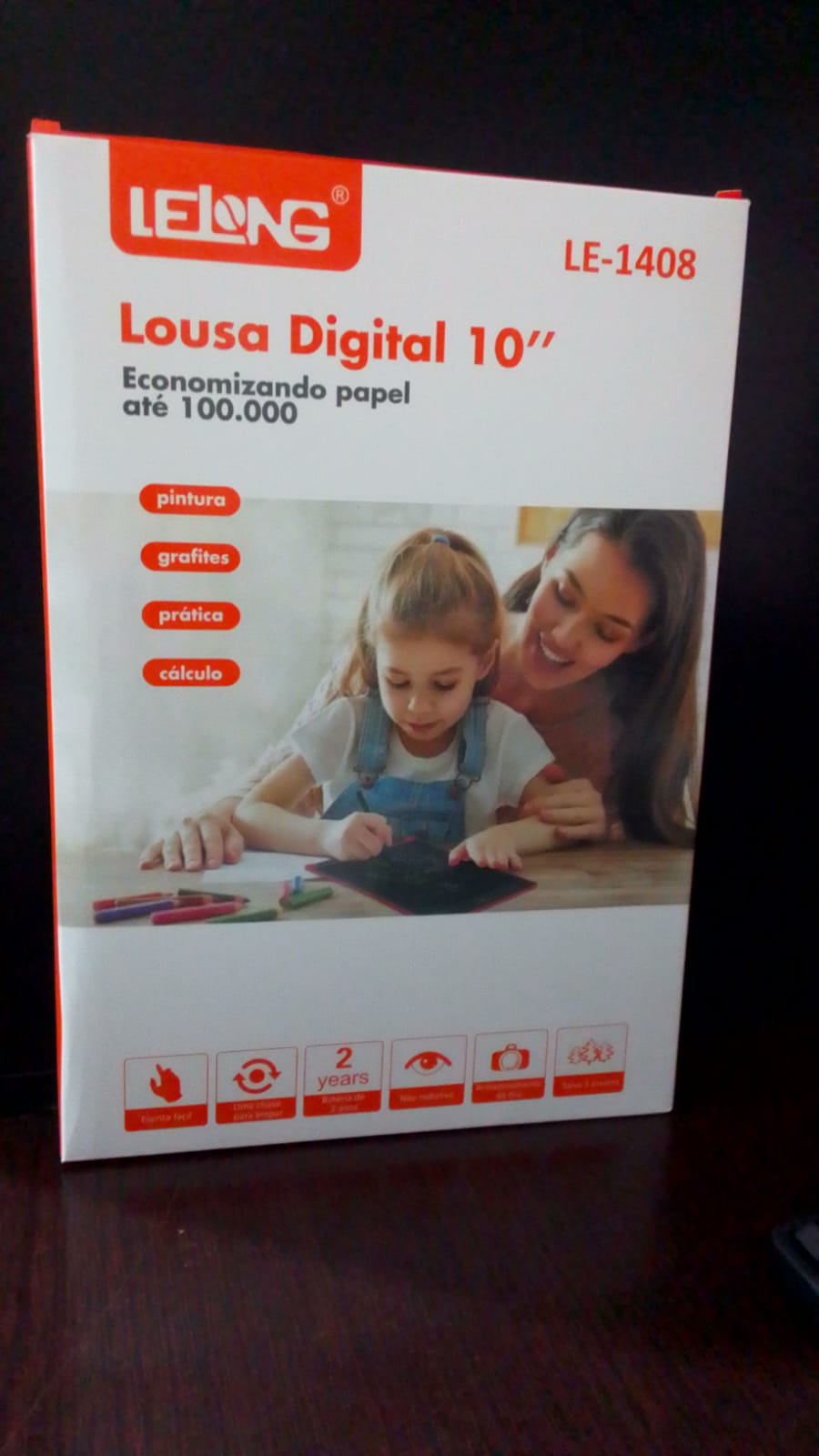  - Brinquedo - unidade    Cod. LOUSA MAGICA 10 POLEGADAS LE-1408