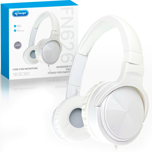  - Headphone - unidade    Cod. HEADPHONE COM FIO KP-FN626