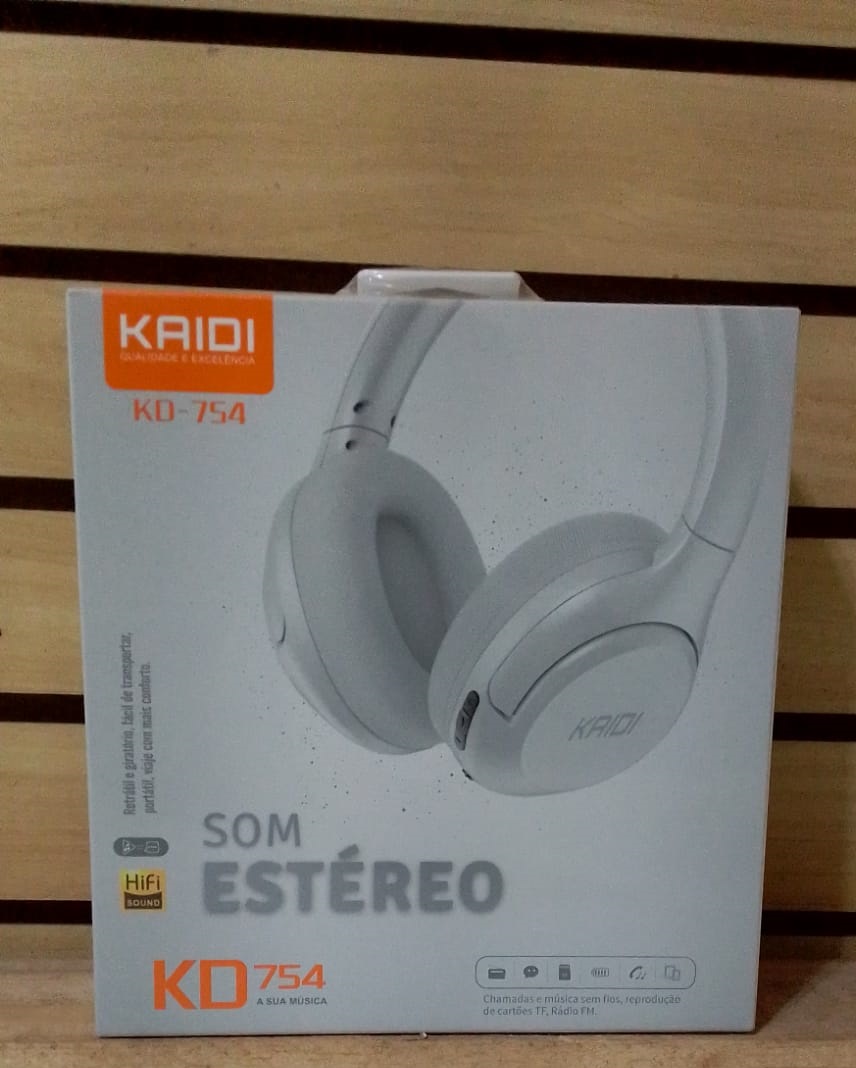  - Headphone    Cod. FONE HEADSET SEM FIO KD-754
