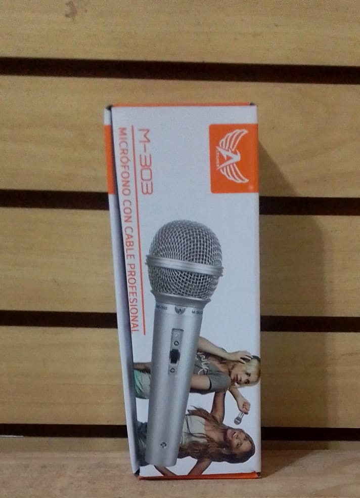  - Microfone    Cod. MICROFONE COM FIO M-303