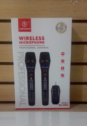  - Microfone    Cod. MICROFONE  BLUETOOTH KA-M92