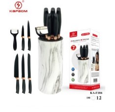  - Itens para cozinha - loja c3    Cod. CONJUNTO DE 7 FACAS KA-F106