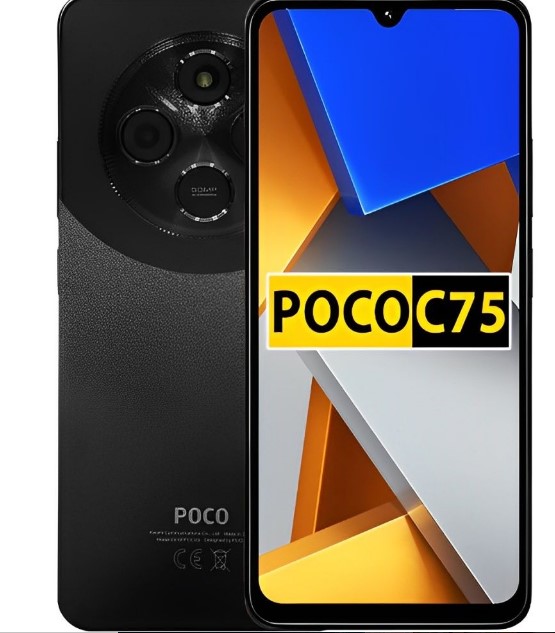  - Celulares    Cod. POCO C75 8GB RAM 256GB ROM PRETO
