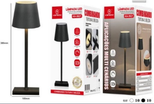  - Luminaria - loja c3    Cod. LUMINARIA DE MESA KA-5621
