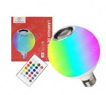  - Lampada    Cod. LAMPADA LED COM MUSICA KA-L5