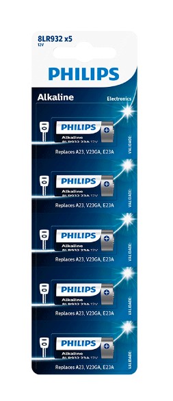  - Baterias - 20 cada    Cod. BATERIA PHILIPS ALCALINA 8LR932 A23 LR23