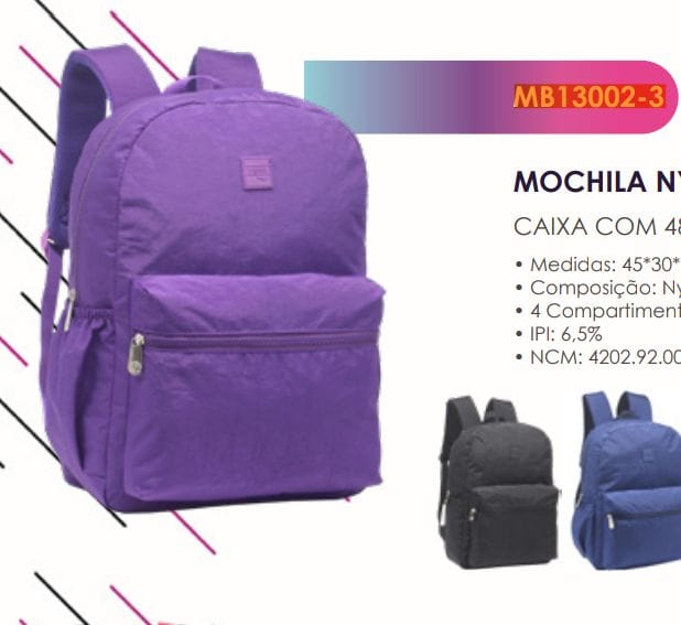  - Brinquedo    Cod. mochila mb13002-3