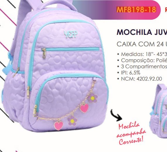  - Brinquedo    Cod. mochila mf8198