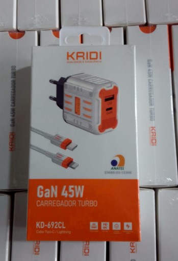  - Carregadores    Cod. CARREGADOR TIPO C COM IPHONE KD-692CL