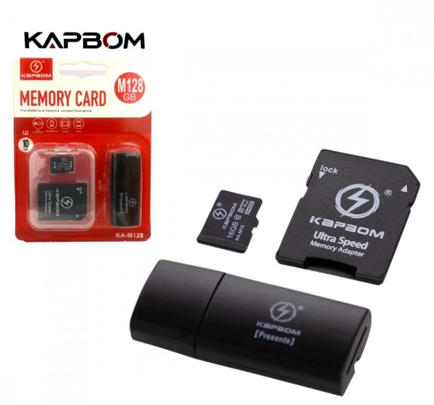  - Micro SD e Pendrive    Cod. CARTO DE MEMORIA 128GB KA-M128