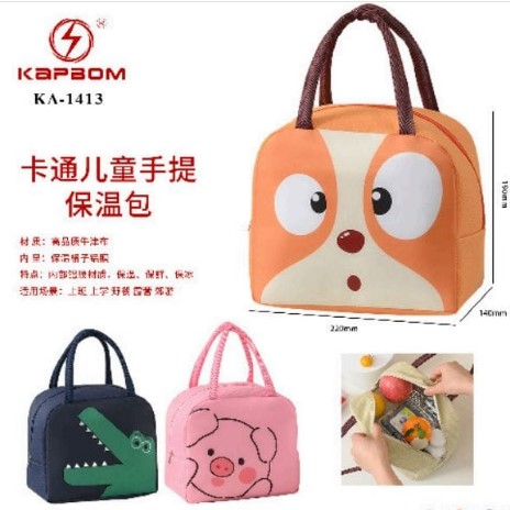  - Itens para cozinha    Cod. BOLSA TERMICA BIXINHOS KA-1413