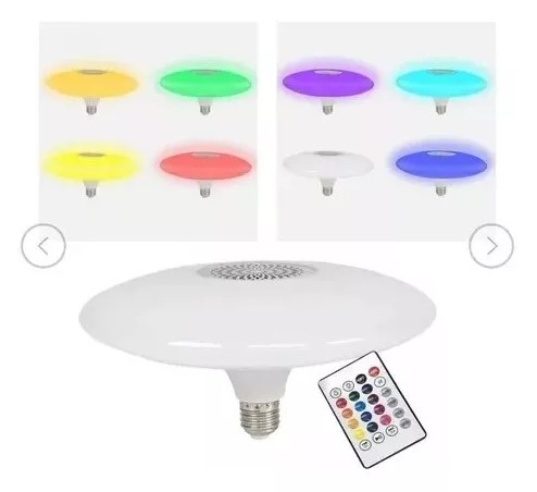  - Caixa de Som    Cod. Lampada Musical Bluetooth Led Kap-L3