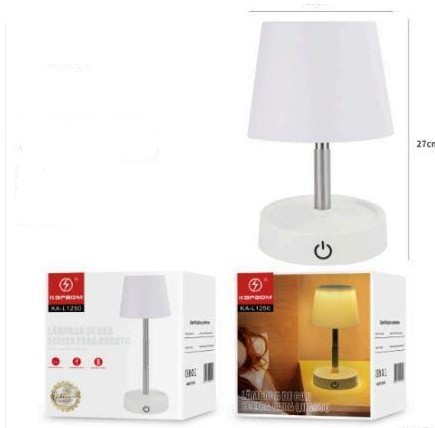  - Luminaria    Cod. luminaria de mesa retratil ka-l1250