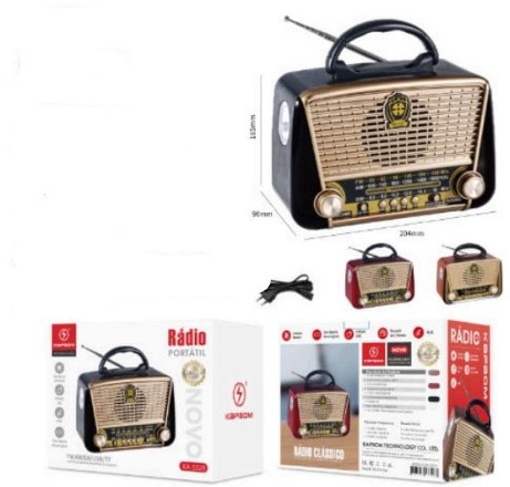  - Caixa de Som    Cod. radio ka-3328