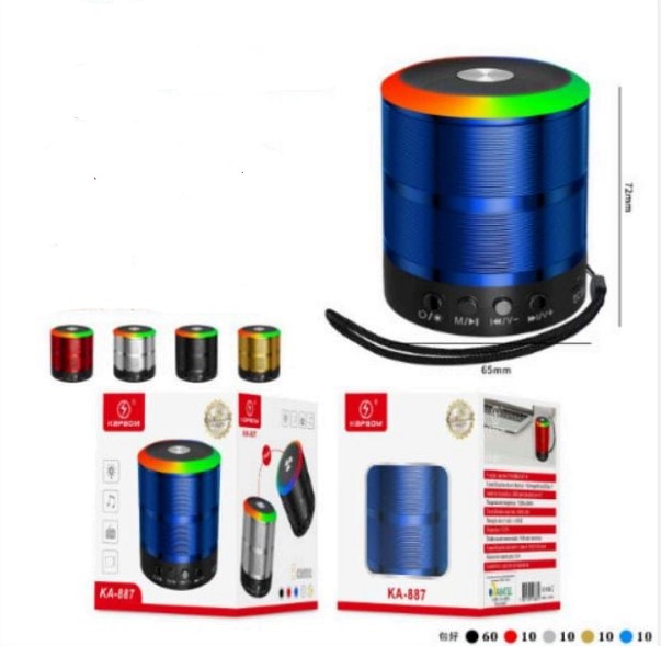  - Caixa de Som    Cod. mini caixa de som ka-887 B