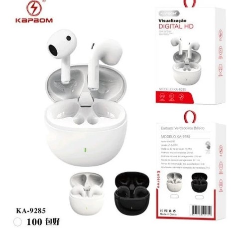  - Fones    Cod. fone bluetooth ka-9285