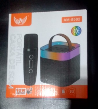  - Caixa de Som    Cod. MINI CAIXA DE SOM AM-8582