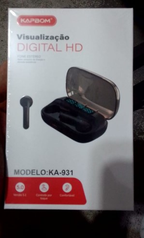  - Fones    Cod. fone bluetooth ka-931