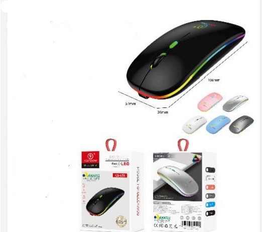 Mouse Com Led k-618B - Mouse    Cod. Mouse Com Led kA-618B