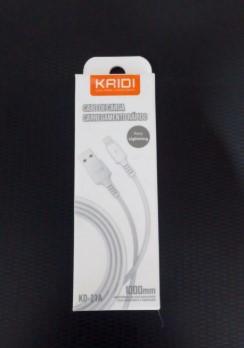  - Cabos Iphone - Central - unidade    Cod. CABO DE DADOS KAIDI KD-21A